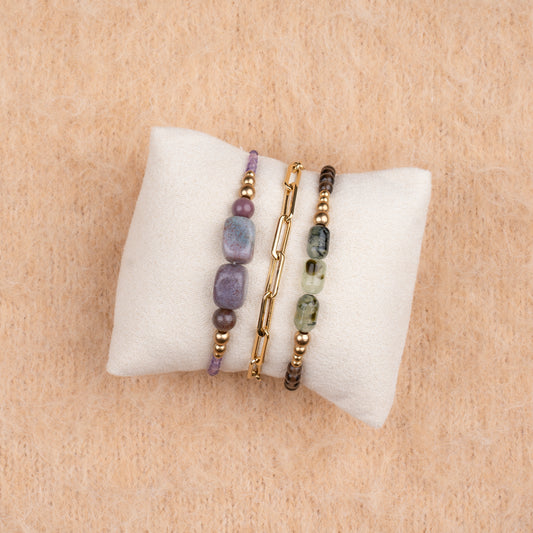 Curated Armbandenset - Moss