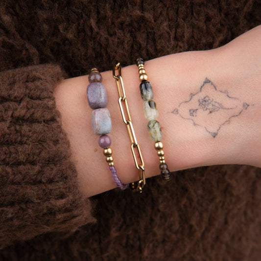 Curated Armbandenset - Moss