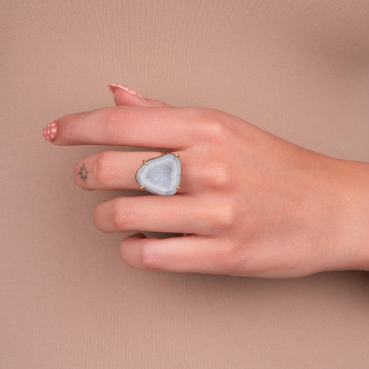 Geode ring - Aura